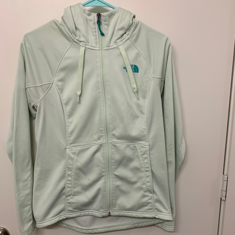 North face zip up jacket